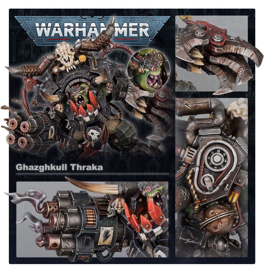 Orks: Ghazghkull Thraka - 歐克蠻人碎骨者斯拉卡