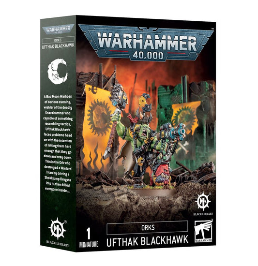 Orks: Ufthak Blackhawk - 歐克蠻人烏夫薩克．黑鷹