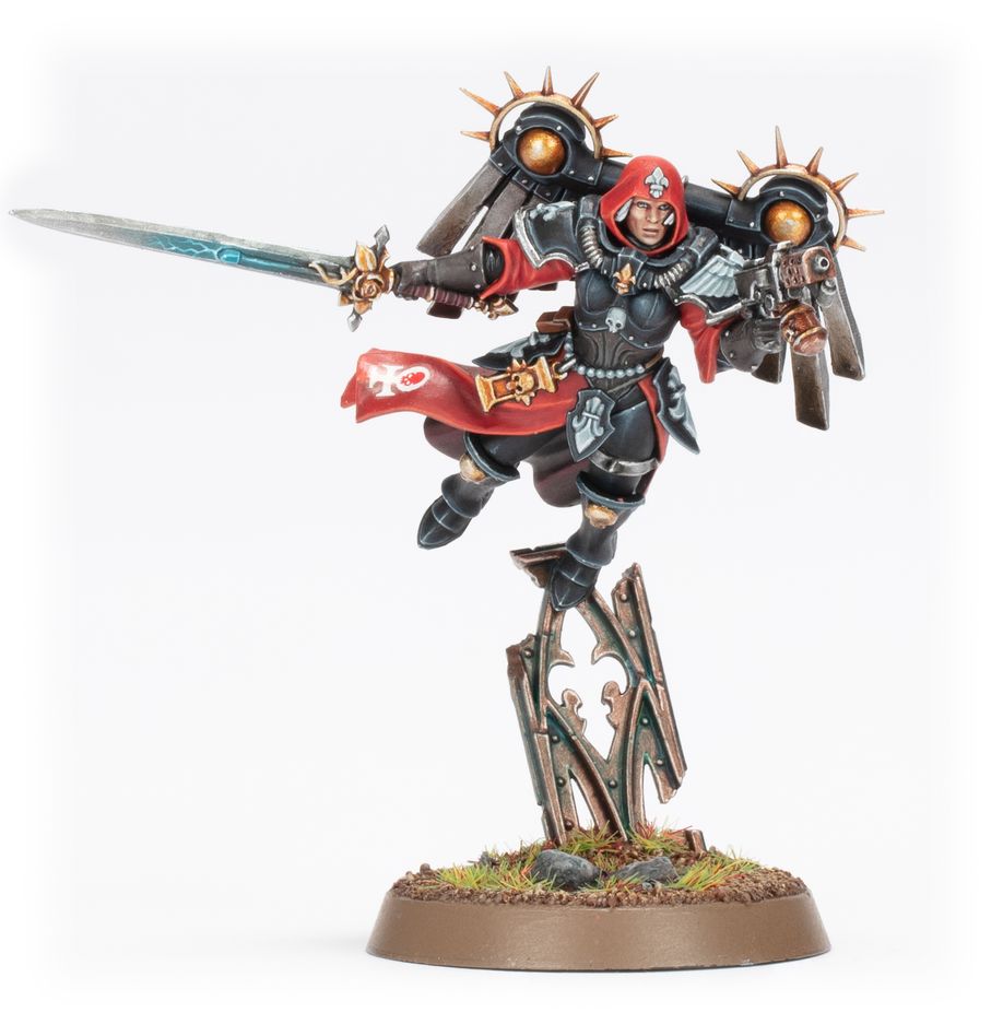 Adepta Sororitas: Canoness with Jump Pack - 修女會：跳躍背包大修女