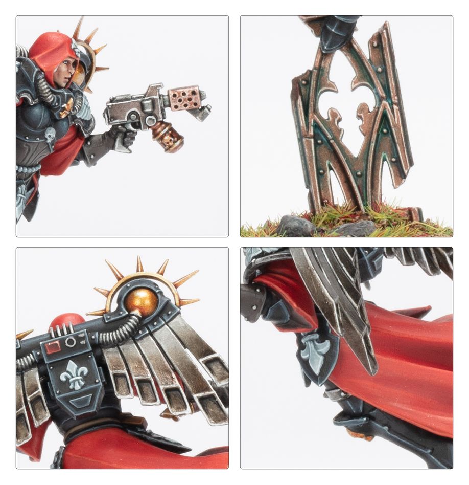 Adepta Sororitas: Canoness with Jump Pack - 修女會：跳躍背包大修女