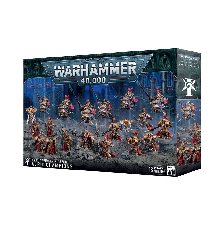 Adeptus Custodes: Battleforce - Auric Champions - 戰鬥部隊：帝皇禁軍