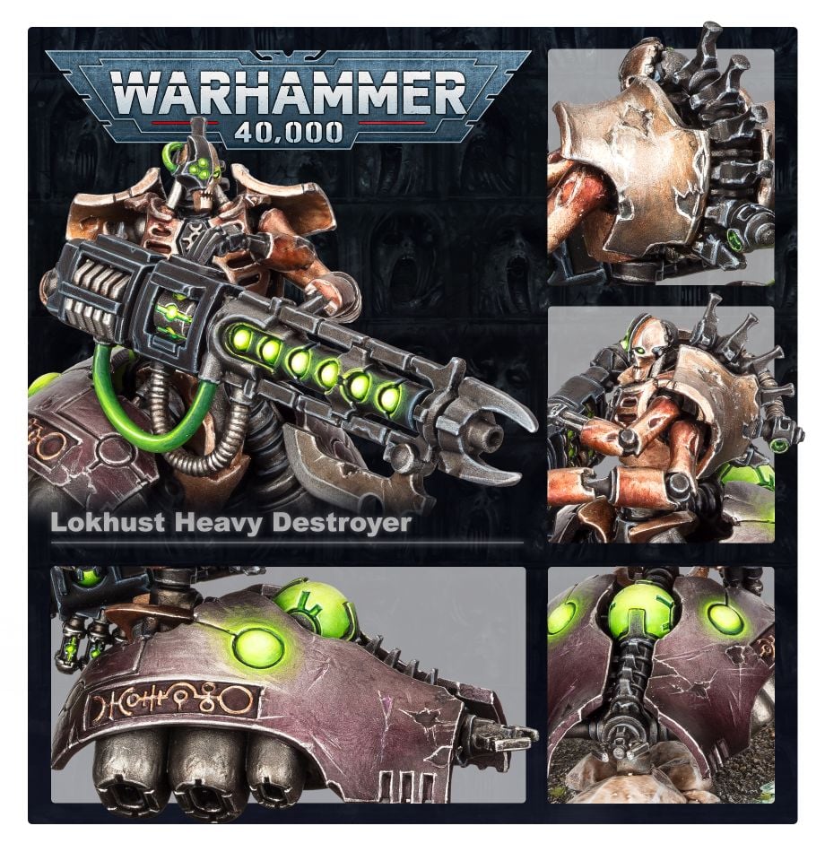 Necrons: Lokhusts Heavy Destroyer - 太空死靈重裝毀滅者