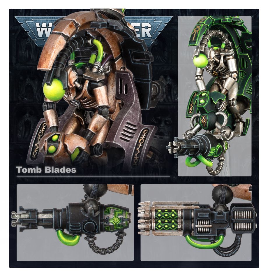 Necrons: Tomb Blades - 機械死靈地墓刀鋒