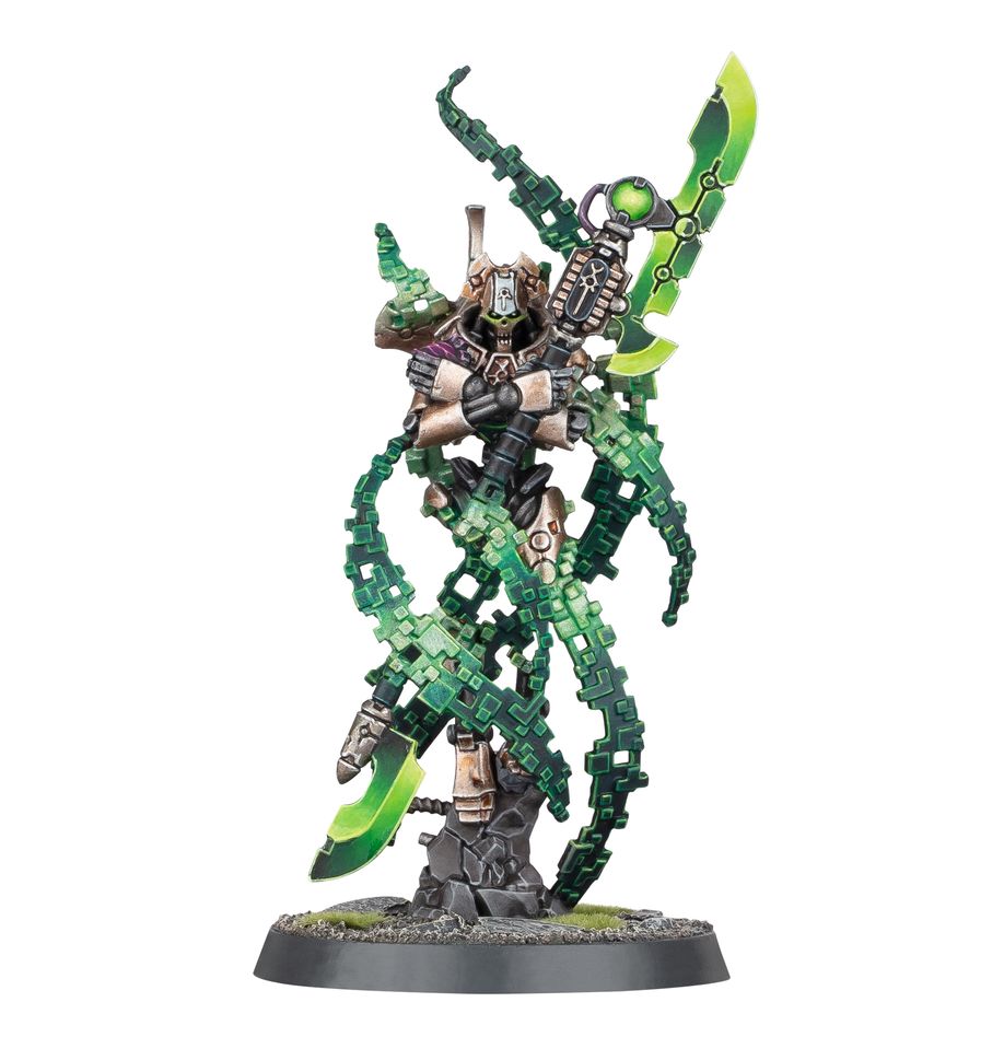 Necrons: Overlord With Translocation Shroud - 太空死靈易位帷幕霸主