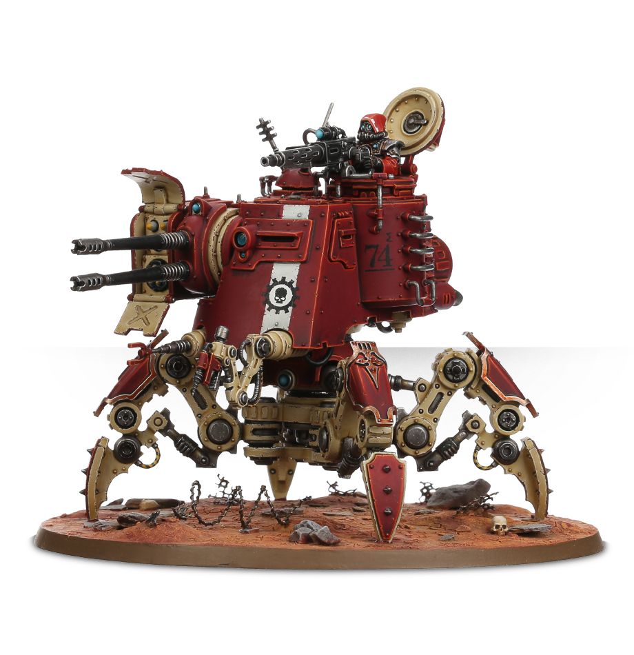 Adeptus Mechanicus: Onager Dunecrawler - 機械神教沙丘爬行者炮車