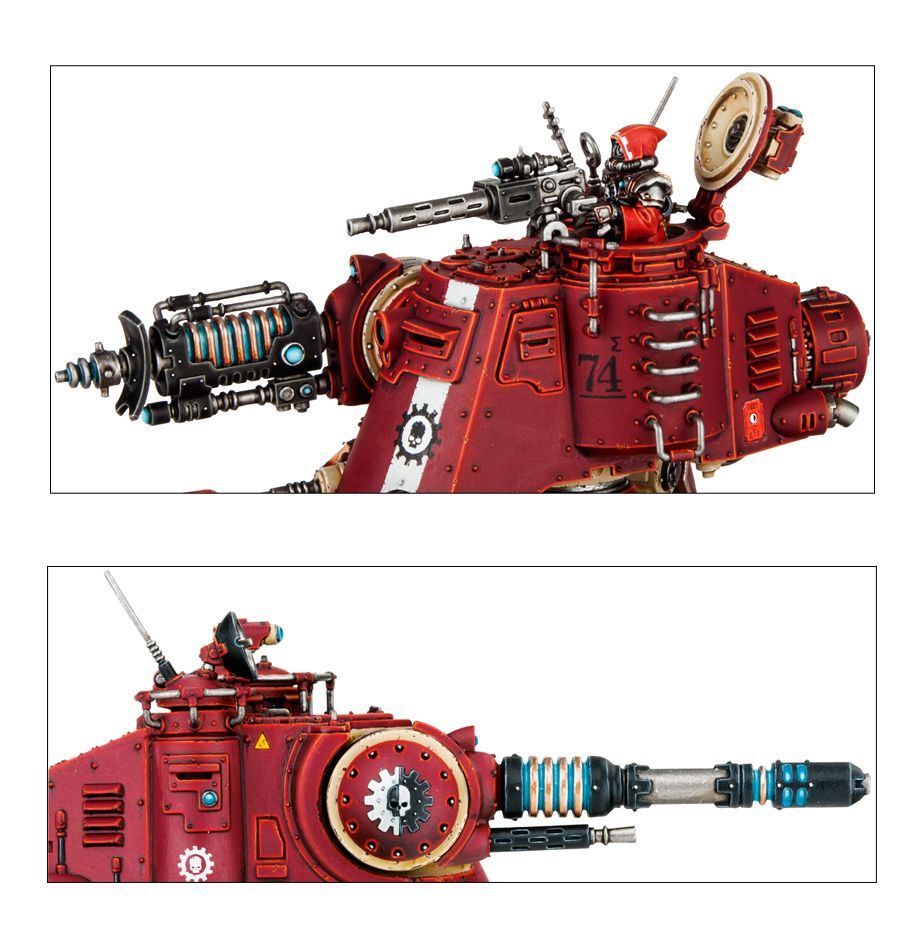 Adeptus Mechanicus: Onager Dunecrawler - 機械神教沙丘爬行者炮車