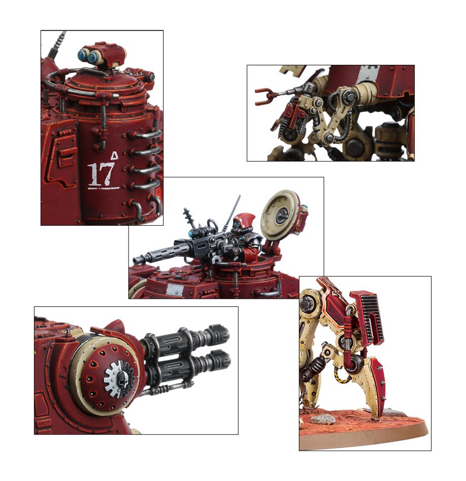 Adeptus Mechanicus: Onager Dunecrawler - 機械神教沙丘爬行者炮車