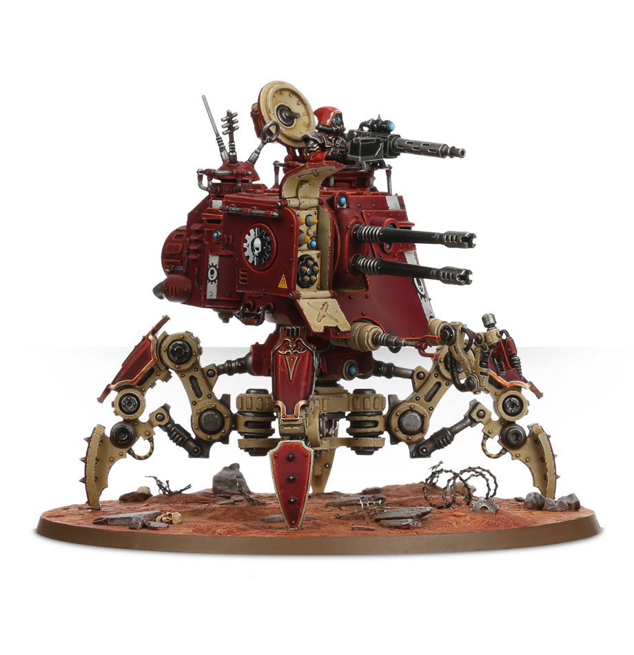 Adeptus Mechanicus: Onager Dunecrawler - 機械神教沙丘爬行者炮車