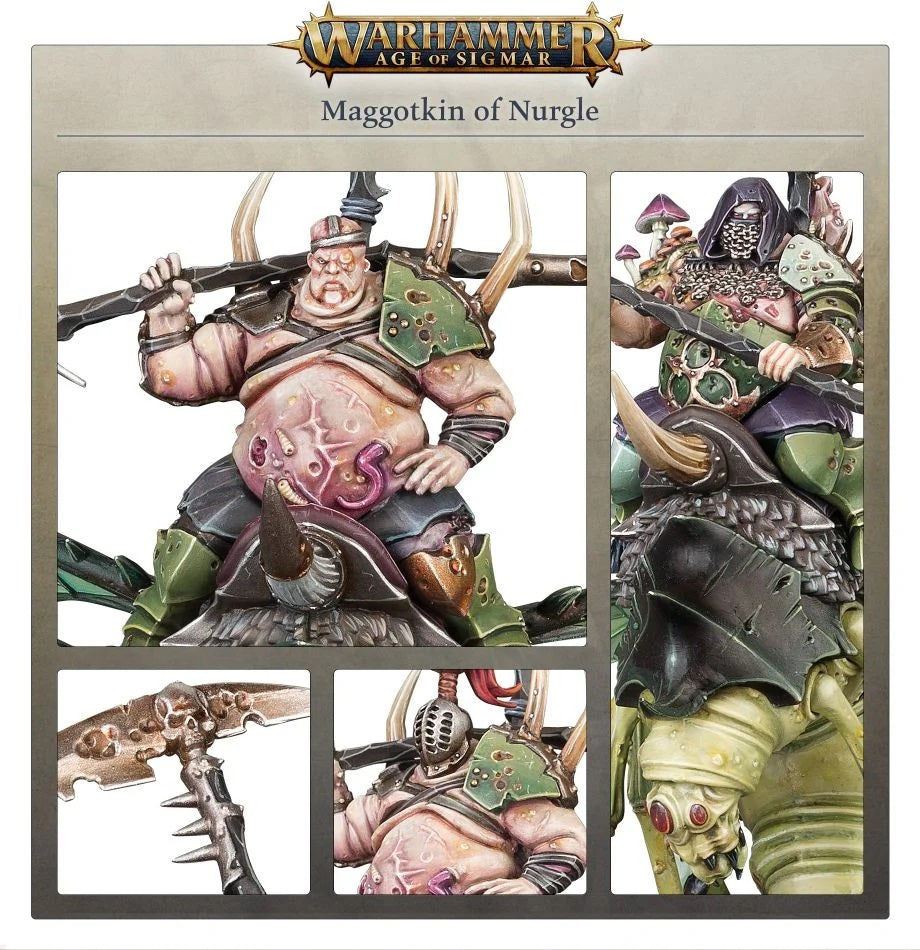 Maggotkin Of Nurgle: Vanguard - 先鋒包：納垢蛆裔