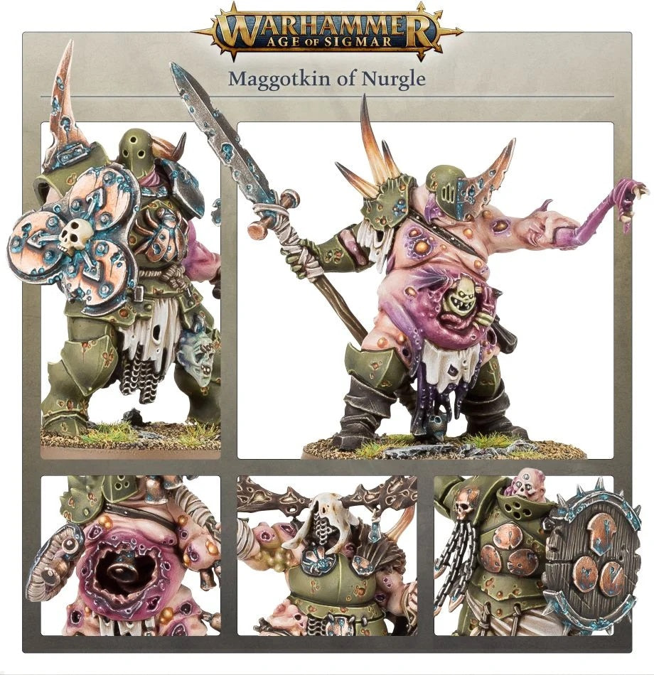 Maggotkin Of Nurgle: Vanguard - 先鋒包：納垢蛆裔