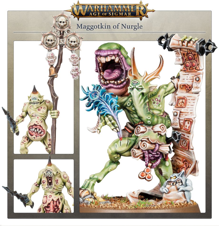 Maggotkin Of Nurgle: Vanguard - 先鋒包：納垢蛆裔