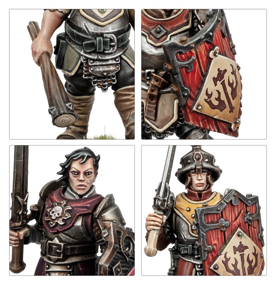 Cities Of Sigmar: Freeguild Steelhelms - 席格瑪眾城：自由公會鋼盔兵