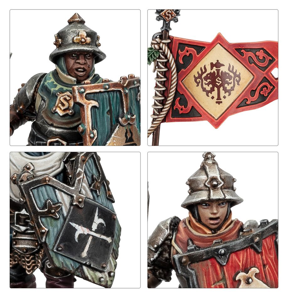 Cities Of Sigmar: Freeguild Steelhelms - 席格瑪眾城：自由公會鋼盔兵