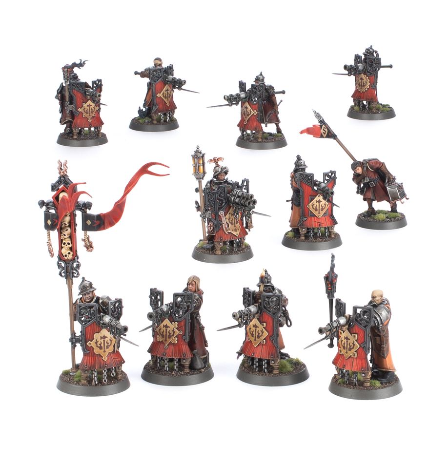 Cities of Sigmar: Freeguild Fusiliers - 席格瑪之城：自由兵團燧發槍士兵