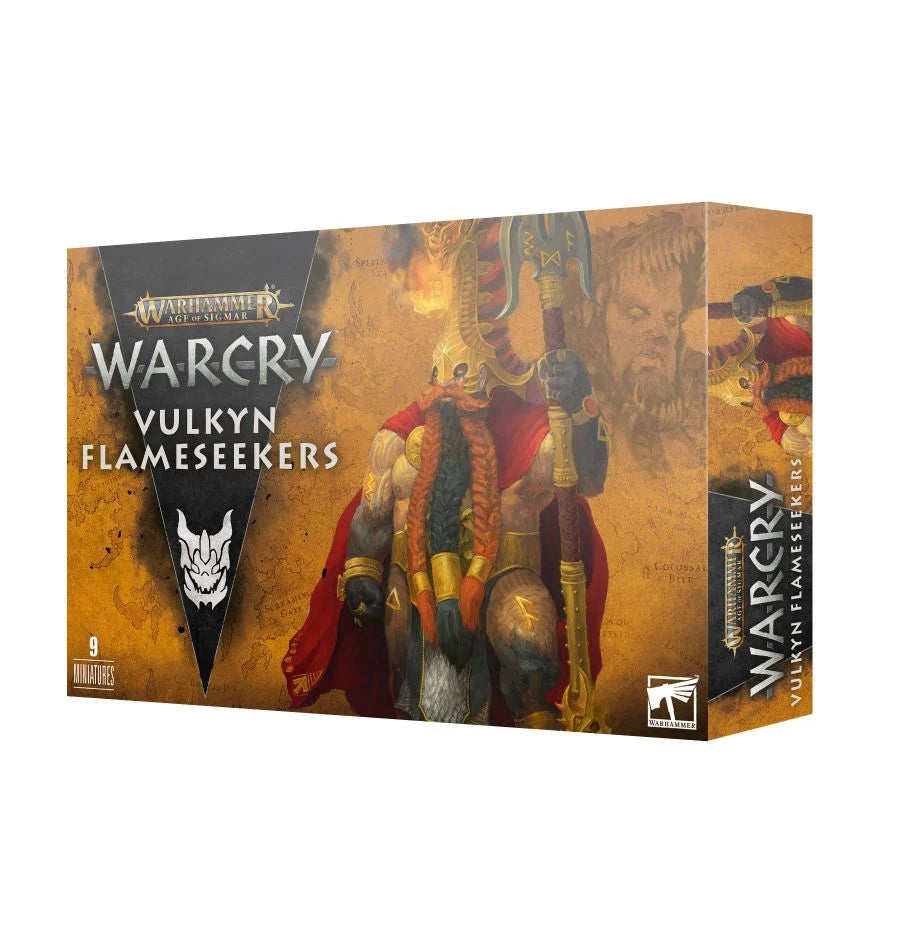Warcry: Fyreslayers Vulkyn Flameseekers - 戰嚎：爐裔尋焰者