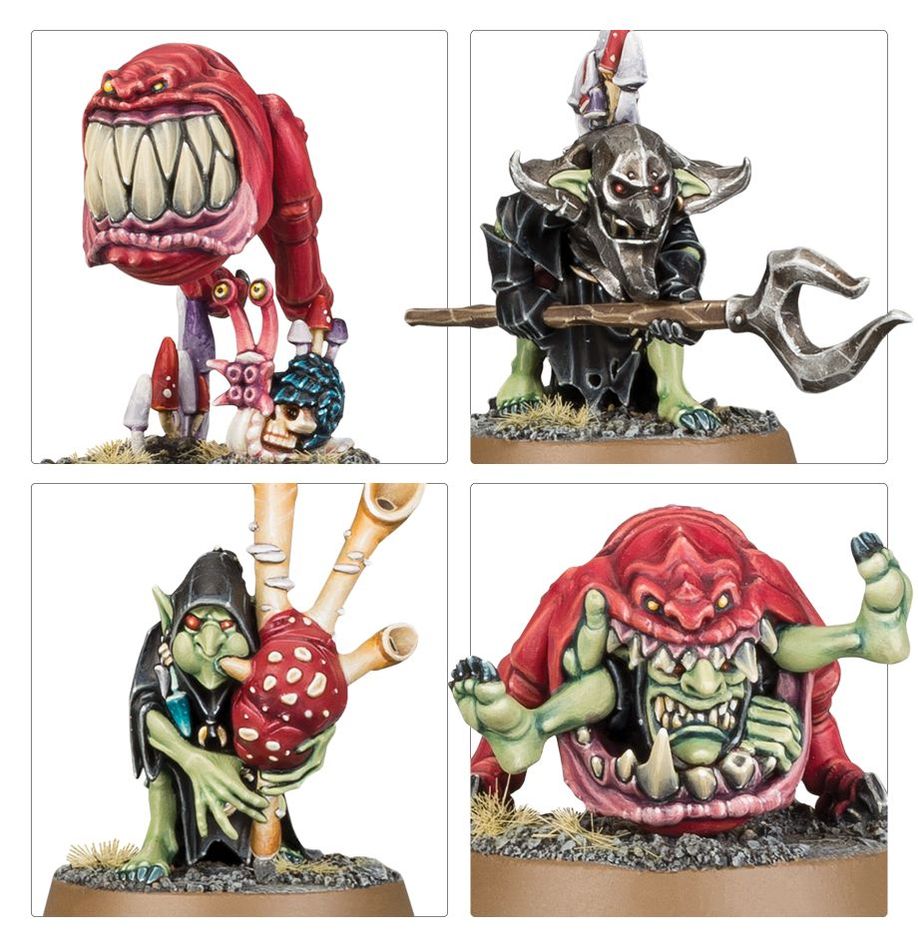 Gloomspite Gitz: Squig Herd - 幽暗惡徒球菌牧者