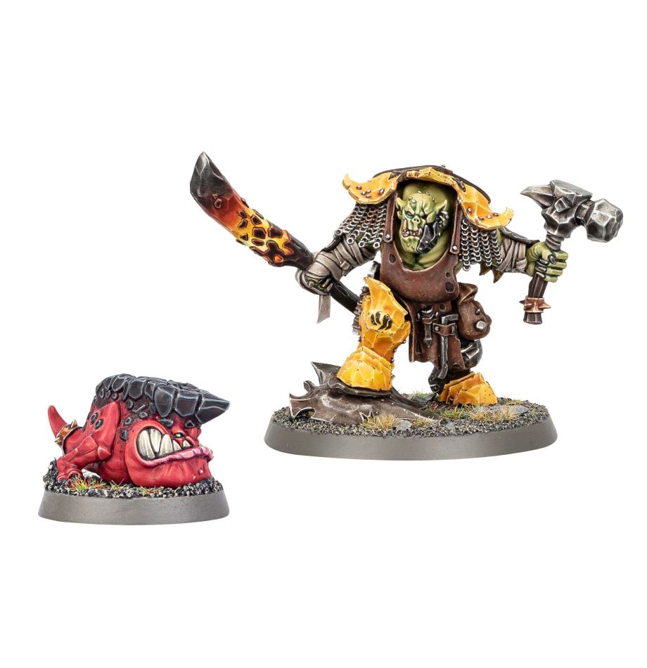 Orruk Warclans: Zoggrok Anvilsmasha - 歐克戰爭氏族鎚鉆者左格羅克