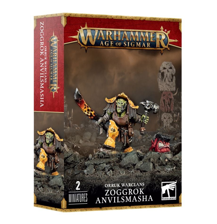 Orruk Warclans: Zoggrok Anvilsmasha - 歐克戰爭氏族鎚鉆者左格羅克