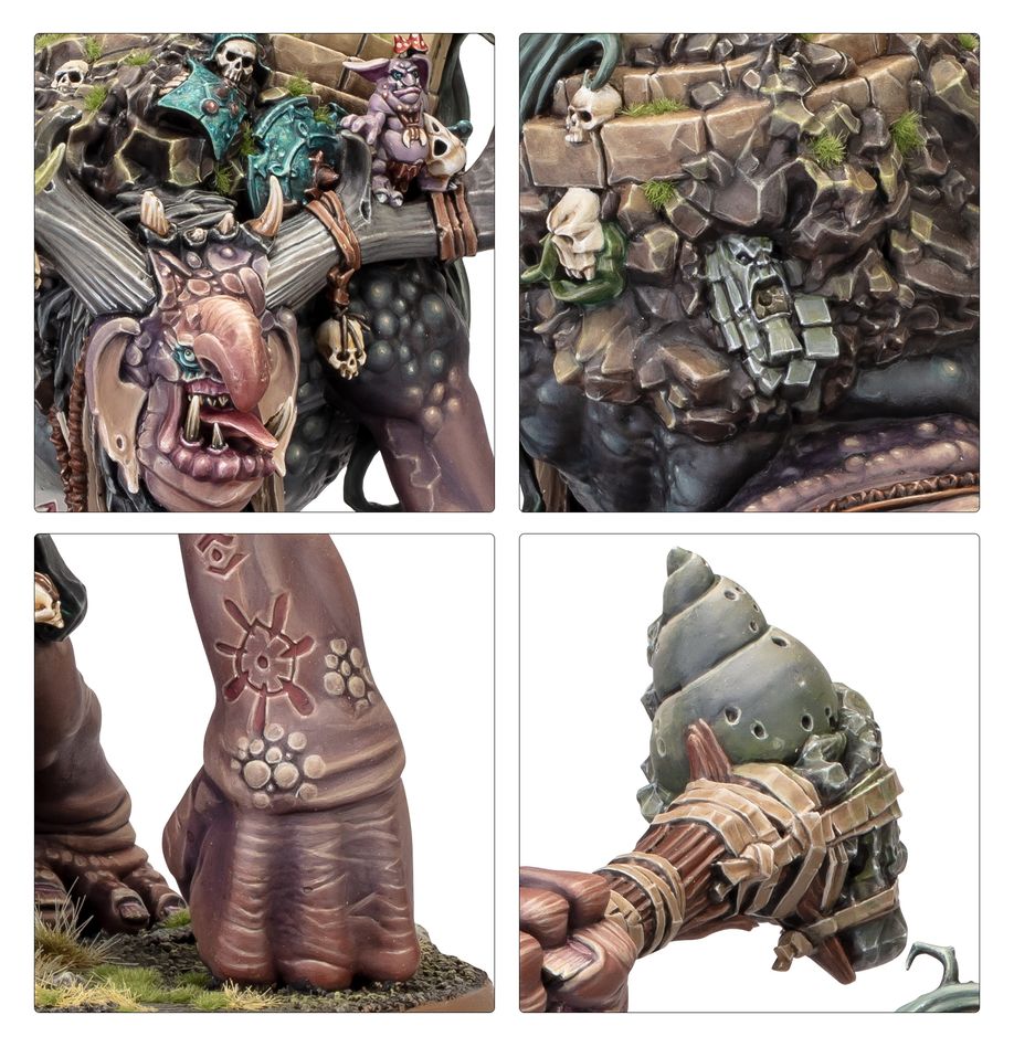 Gloomspite Gitz: Trugg The Troggoth King - 暗怨地精：特魯格，巨怪之王