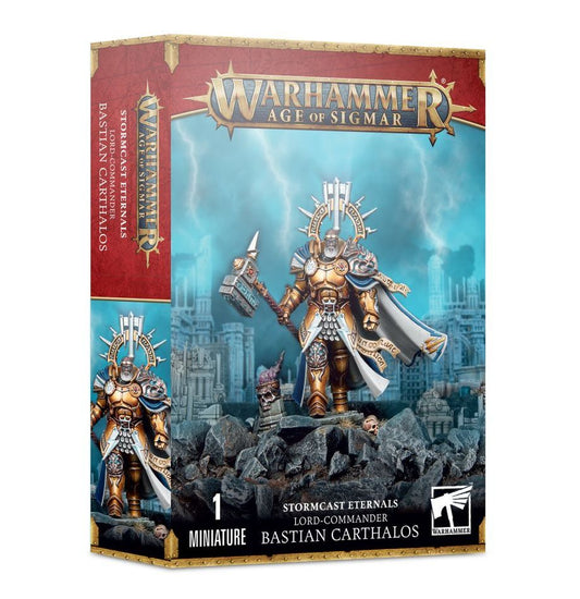 Stormcast Eternals: Lord-Commander Bastian Carthalos - 雷鑄神兵巴斯蒂安.卡薩羅斯