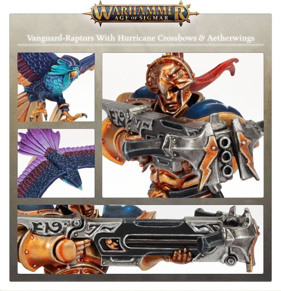 Stormcast Eternals: Vanguard-Raptors - 雷鑄神兵先鋒猛禽