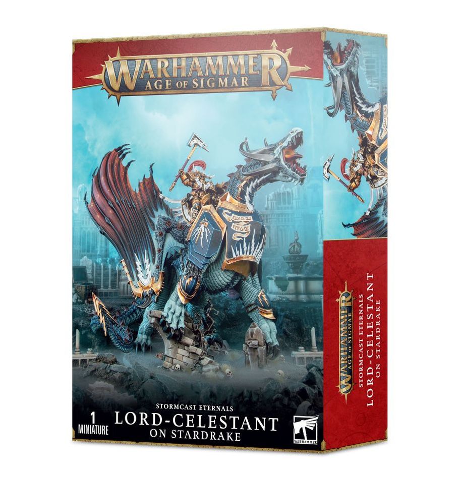 Stormcast Eternals: Lord-Celestant on Stardrake - 雷鑄神兵騎星龍的天界領主