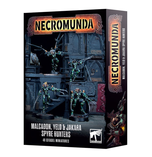 Necromunda: Malcadon, Yeld, and Jakara Spyre Hunters - 涅克洛蒙達：馬卡登耶德和賈卡拉獵爵