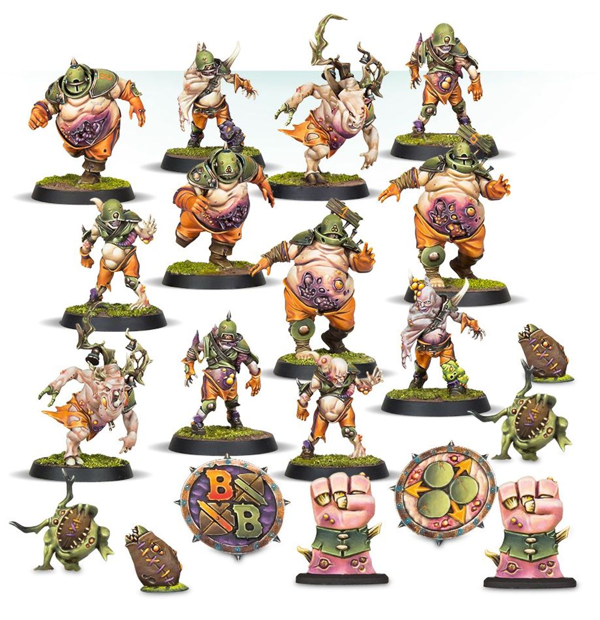 Blood Bowl: Nurgle Team - 血腥橄欖球：納垢腐爛者隊