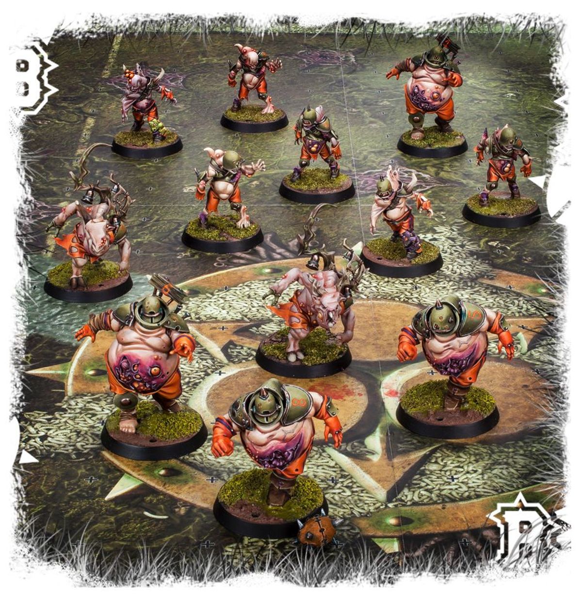 Blood Bowl: Nurgle Team - 血腥橄欖球：納垢腐爛者隊