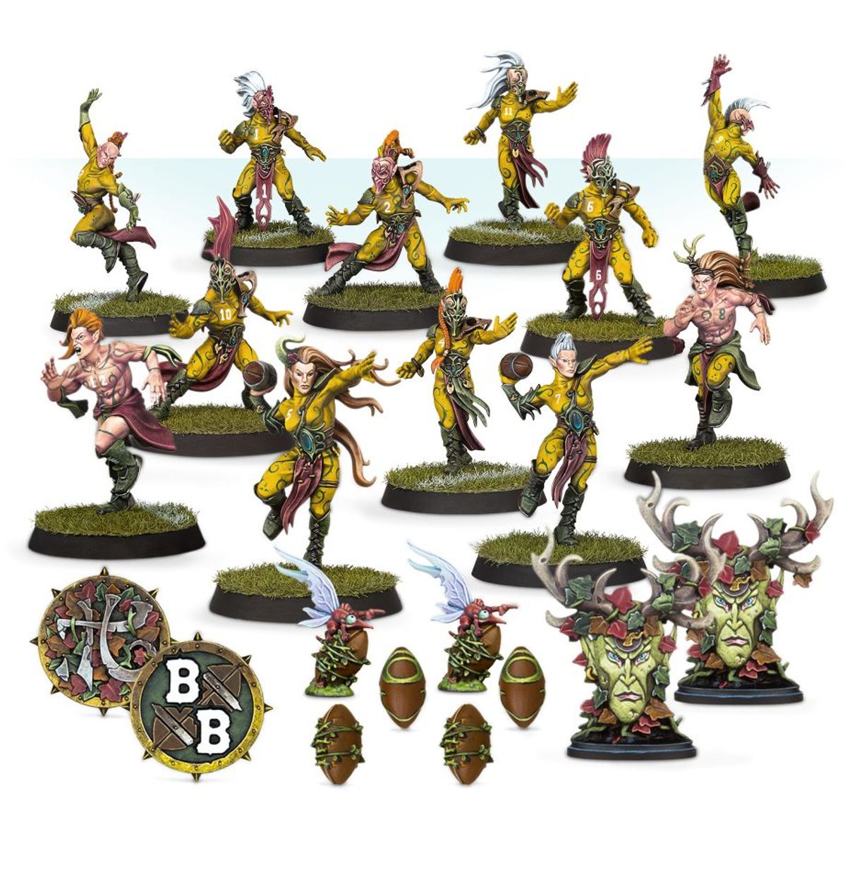 Blood Bowl: Wood Elf Team - 血腥橄欖球：木精靈球隊