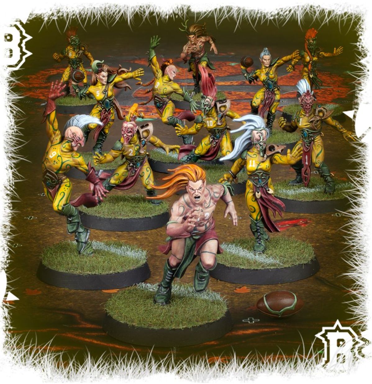 Blood Bowl: Wood Elf Team - 血腥橄欖球：木精靈球隊