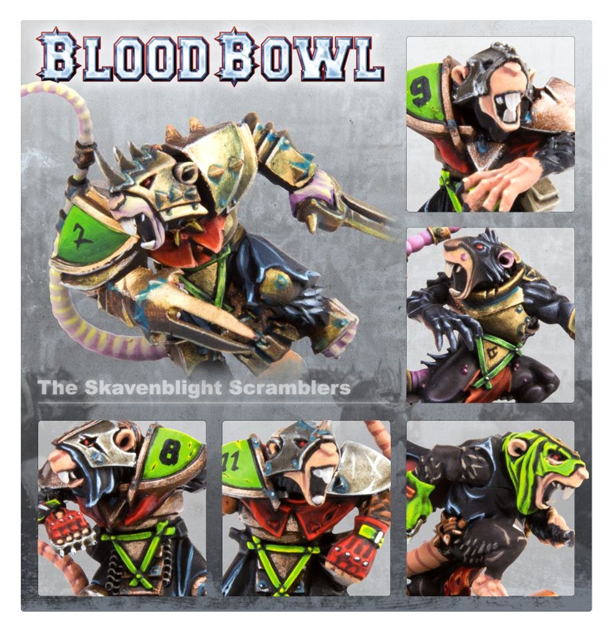 Blood Bowl: Skaven Team - 血腥橄欖球:煉獄魔鼠隊