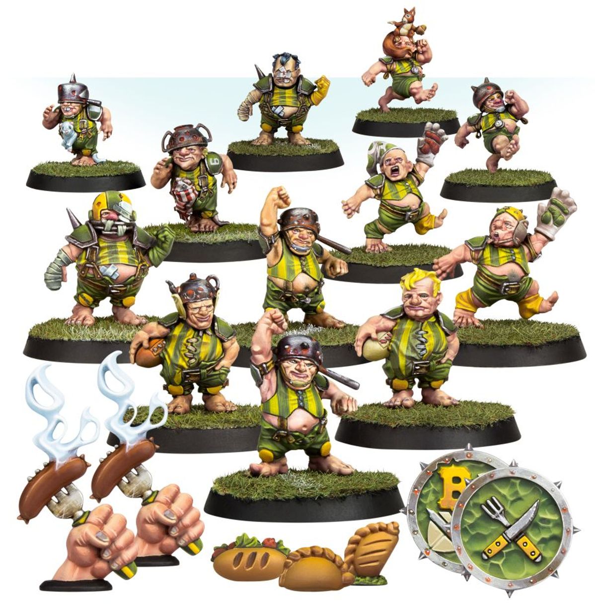 Blood Bowl: Halfling Team - 血腥橄欖球：半身人球隊