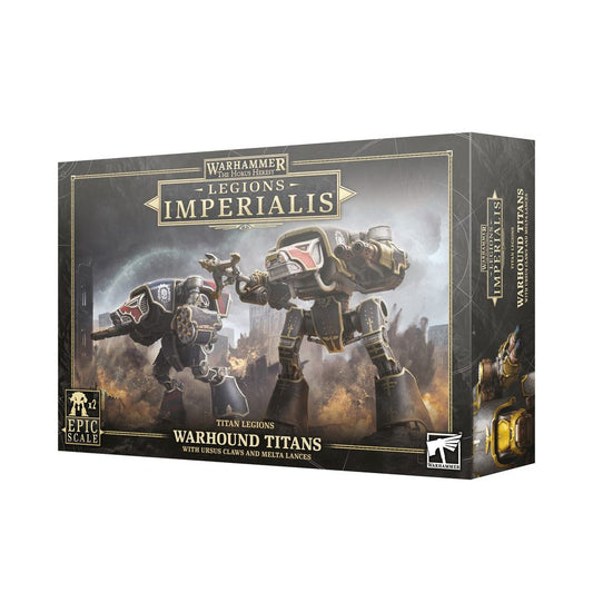 Legions Imperialis: Warhound Titans With Ursus Claws - 帝國軍團：戰犬級泰坦裝備烏薩斯爪鉤