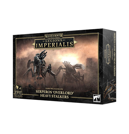 Legions Imperialis: Dark Mechanicum Serperos 'Overlord' Heavy Stalkers - 帝國軍團：黑暗機械教毒蛇重型追獵者