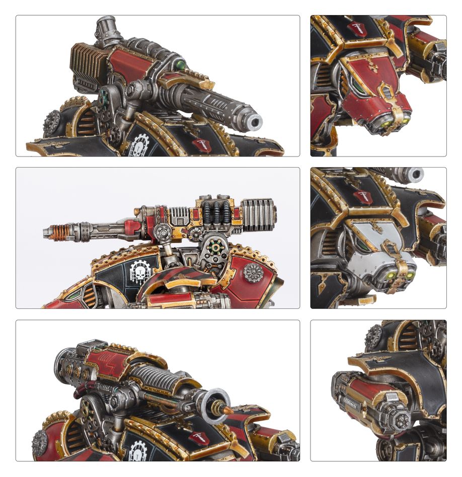 Legions Imperialis: Dire Wolf Heavy Scout Titans - 帝國軍團：恐狼級重型偵查泰坦