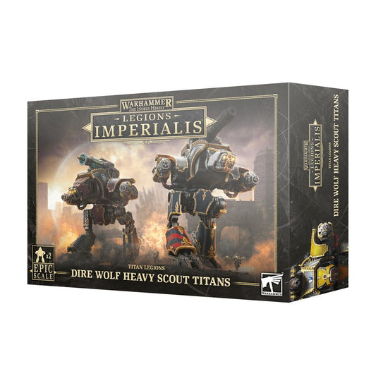 Legions Imperialis: Dire Wolf Heavy Scout Titans - 帝國軍團：恐狼級重型偵查泰坦