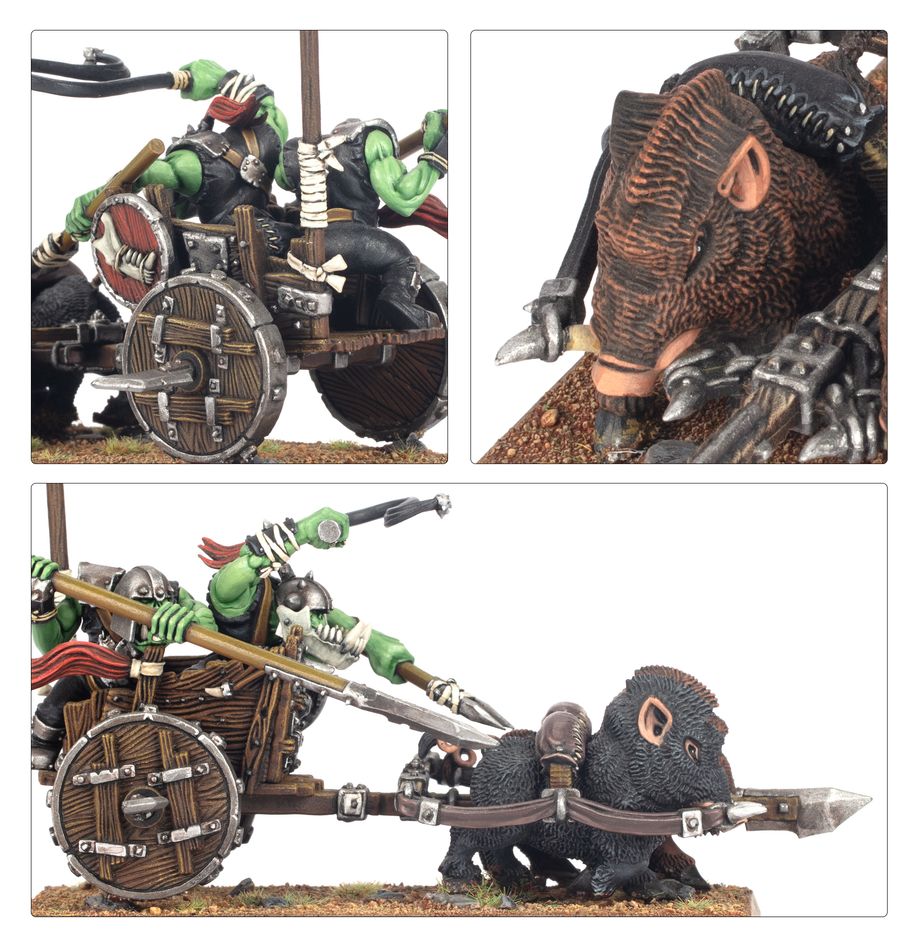 Orc and Goblin Tribes: Orc Boar Chariots - 獸人與地精部族：獸人戰豬戰車