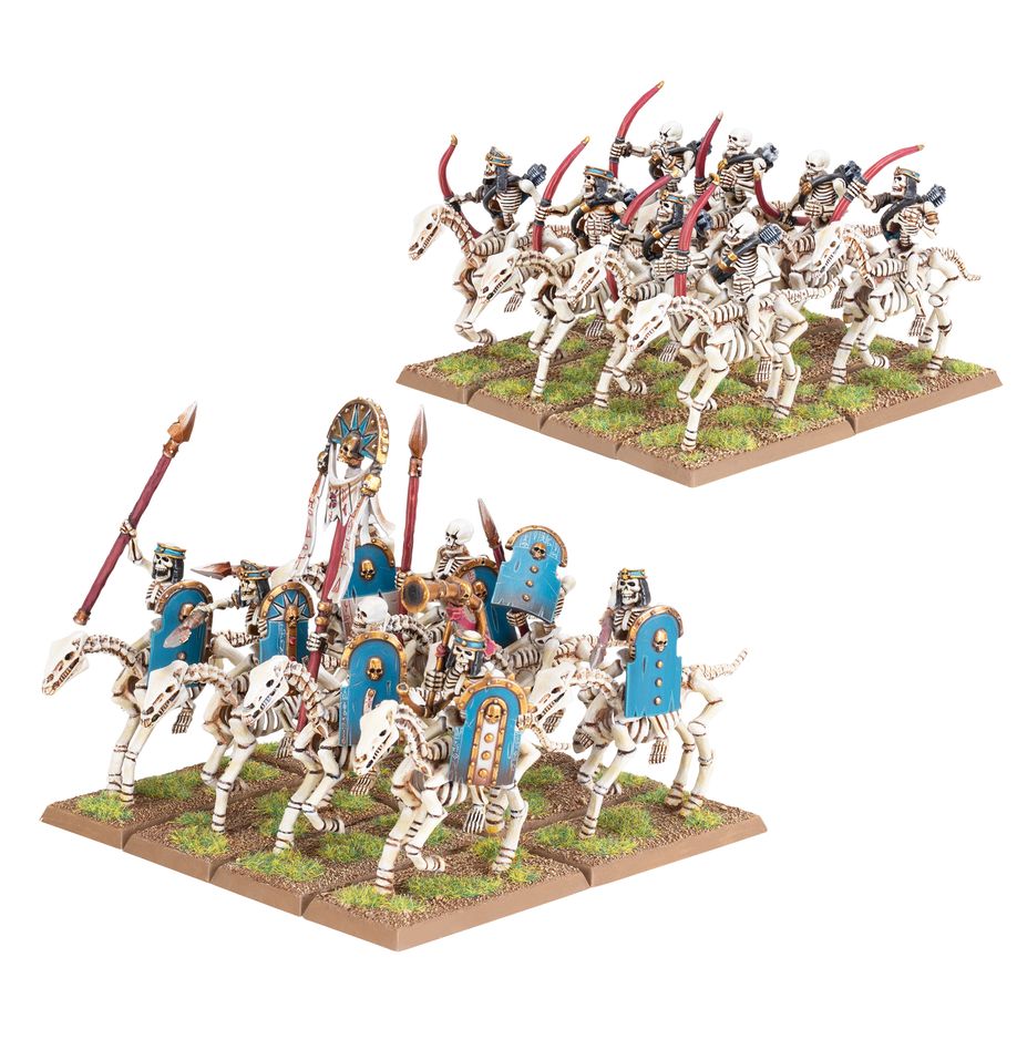 Tomb Kings of Khemri: Skeleton Horsemen - 喀穆里古墓王：骷髏騎手