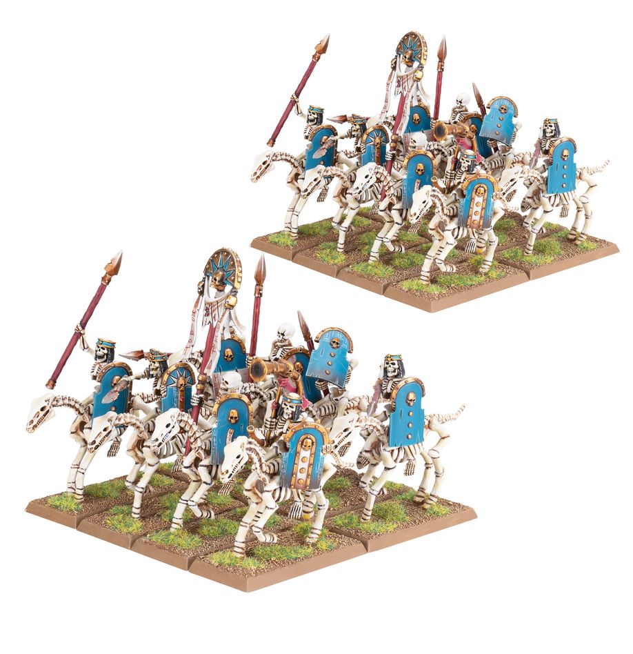 Tomb Kings of Khemri: Skeleton Horsemen - 喀穆里古墓王：骷髏騎手