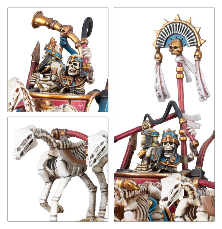 Tomb Kings of Khemri: Skeleton Chariots - 喀穆里古墓王：骷髏戰車