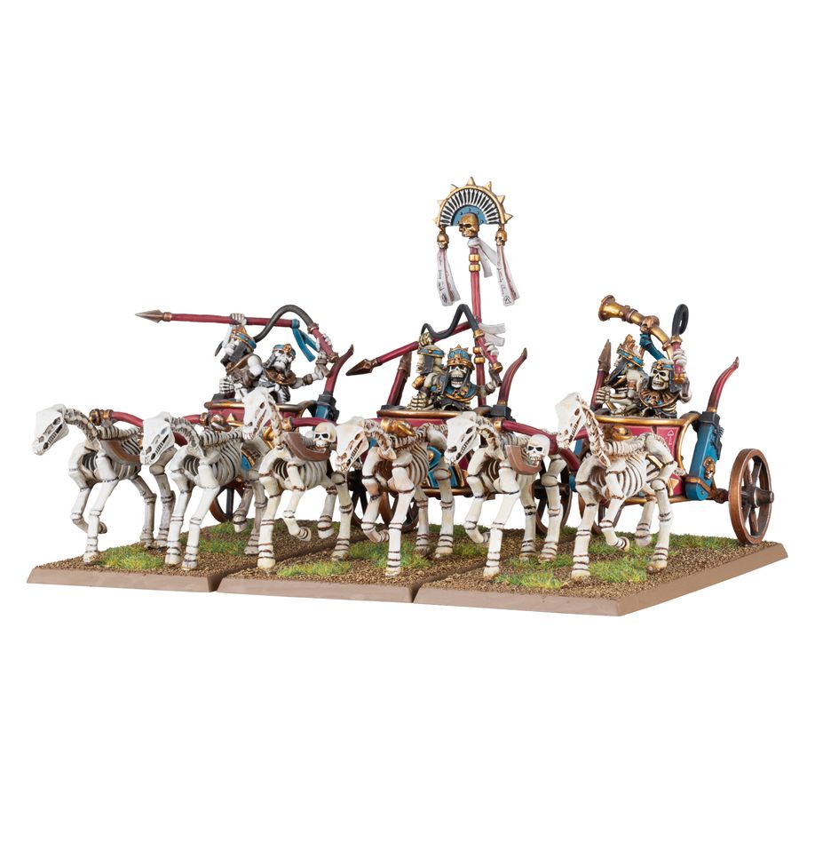 Tomb Kings of Khemri: Skeleton Chariots - 喀穆里古墓王：骷髏戰車