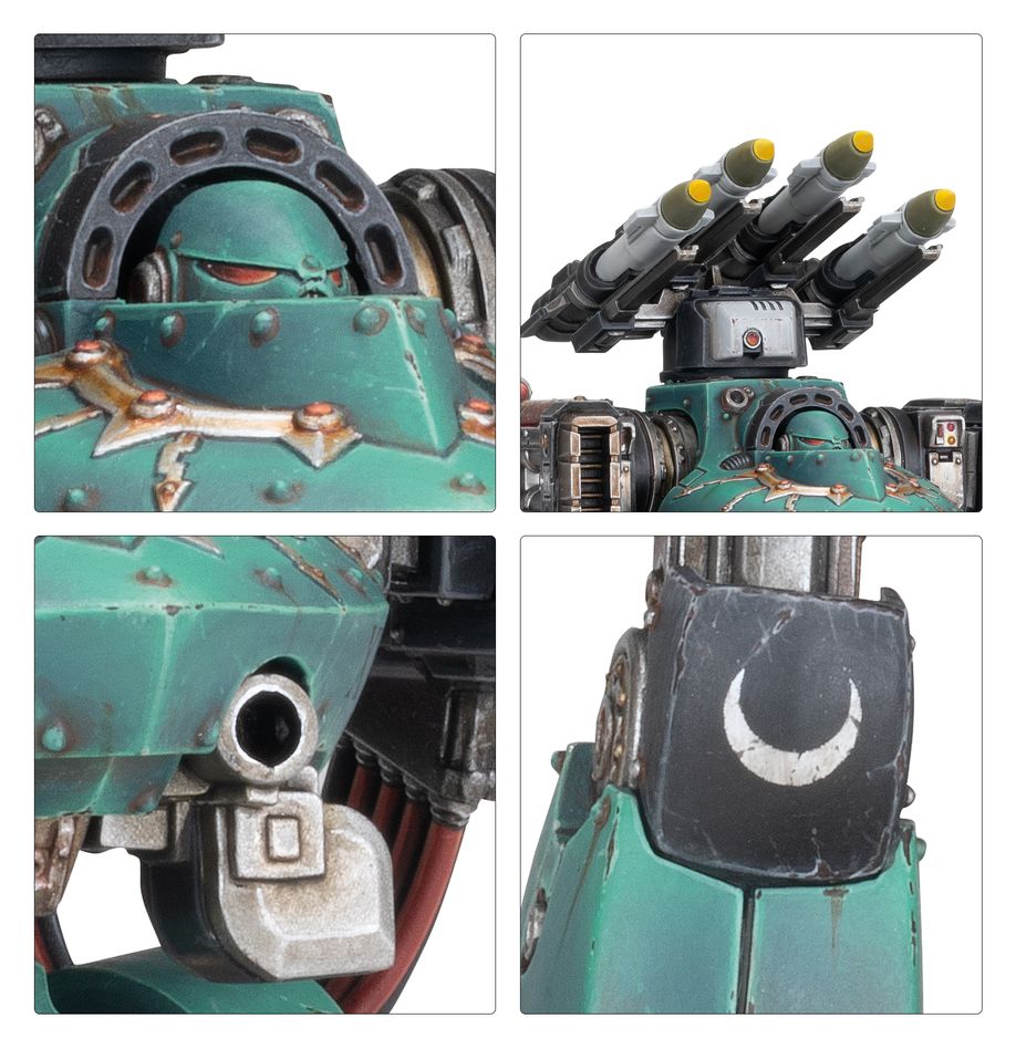 Legiones Astartes: Deredeo Dreadnought - Boreas Configuration - 荷魯斯之亂：德雷迪奧無畏機甲伯瑞厄斯武裝