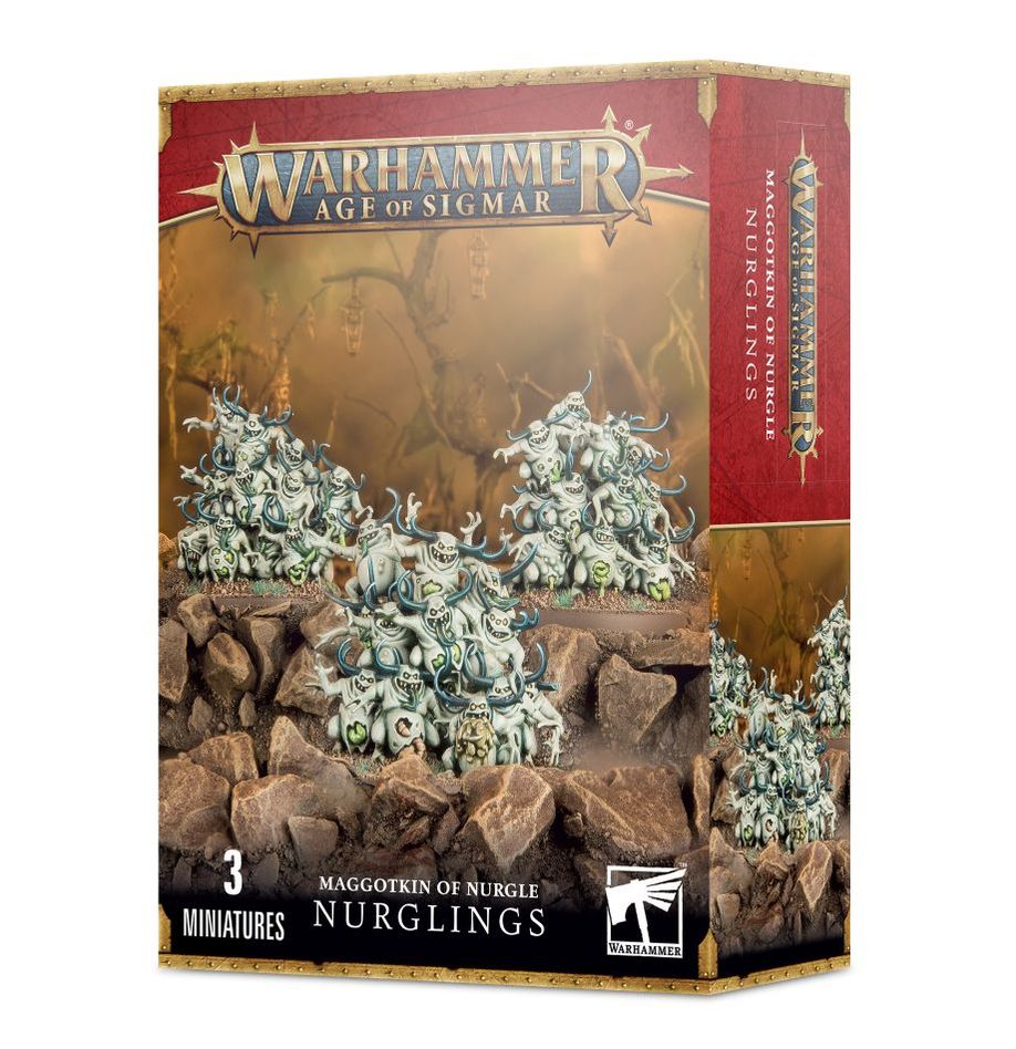 Maggotkin of Nurgle: Nurglings - 樂高惡魔樂高靈