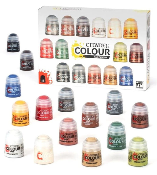 Citadel Colour: Base Paint Set - 底漆套裝