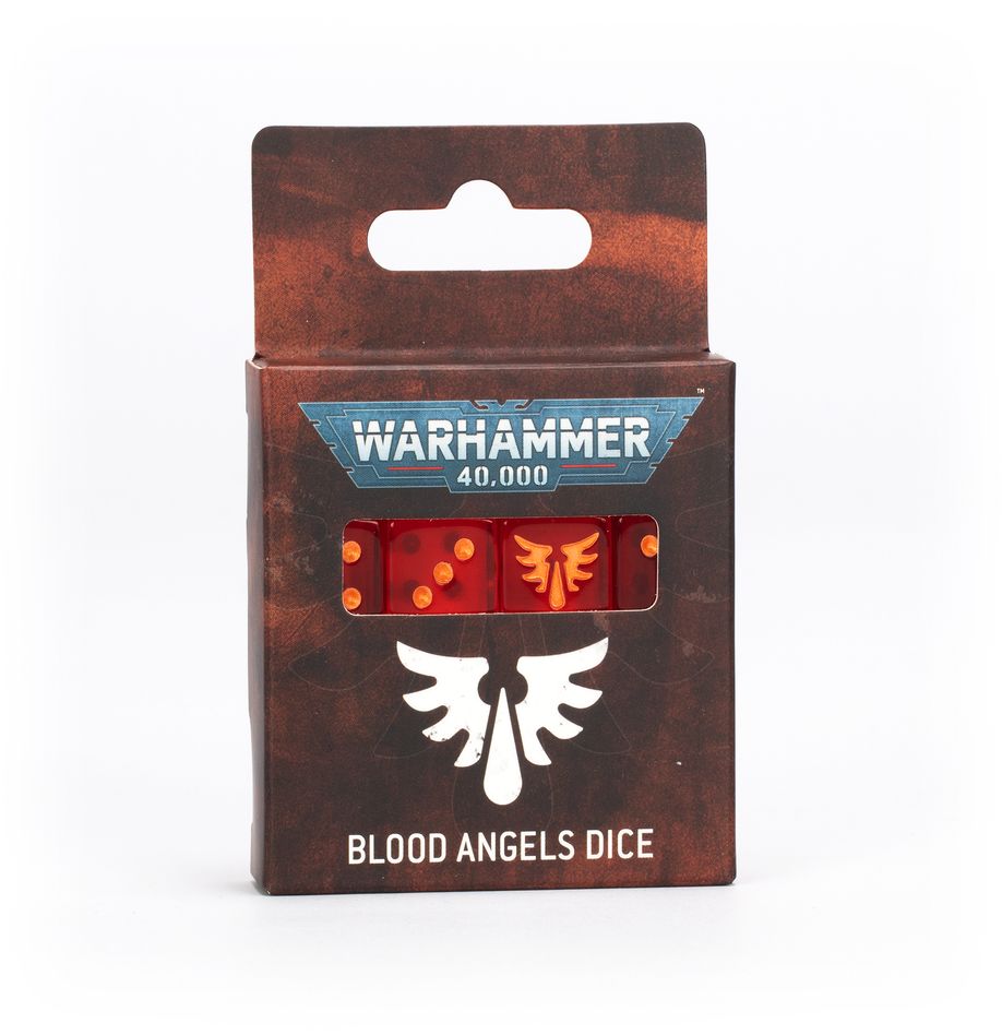 Blood Angels: Dice Set - 戰鎚40,000：聖血天使套骰