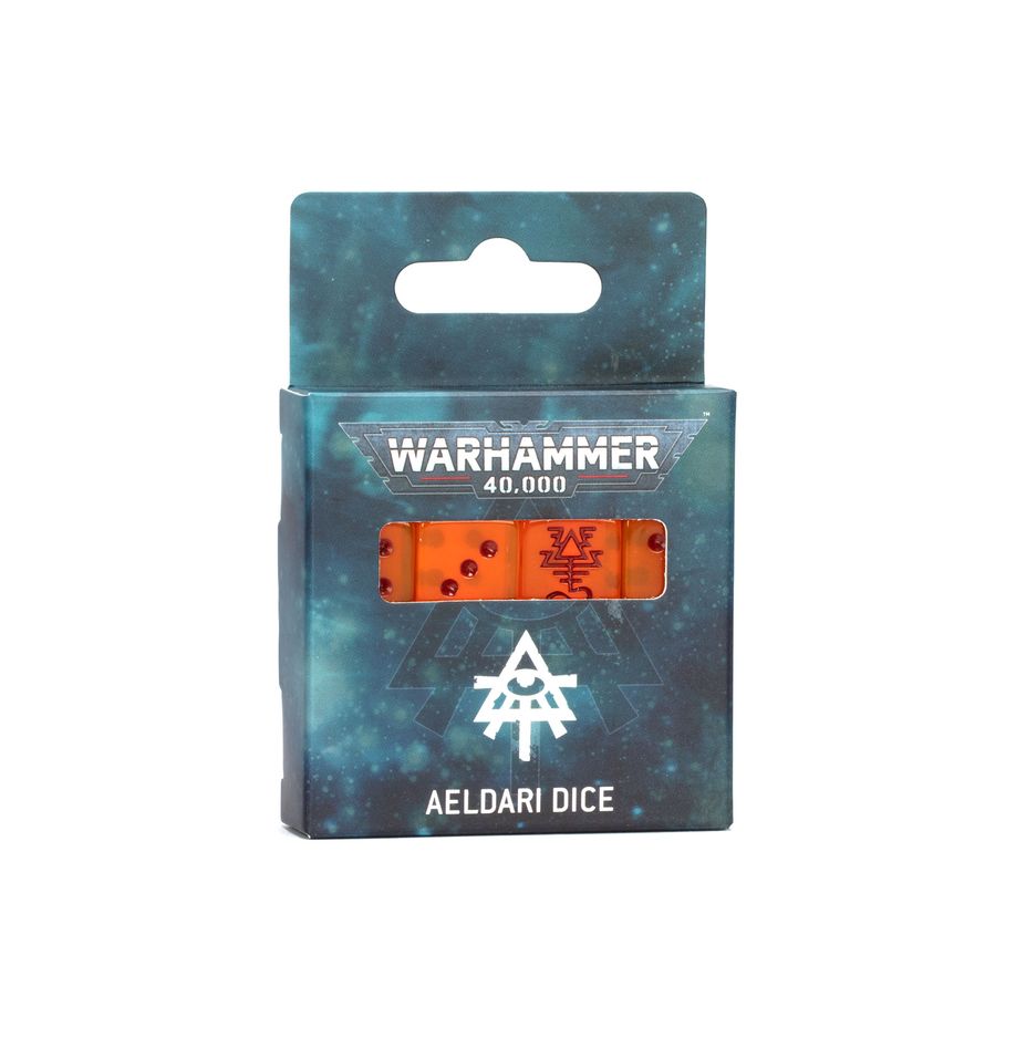 Aeldari: Dice Set - 戰鎚40,000：艾達靈族套骰