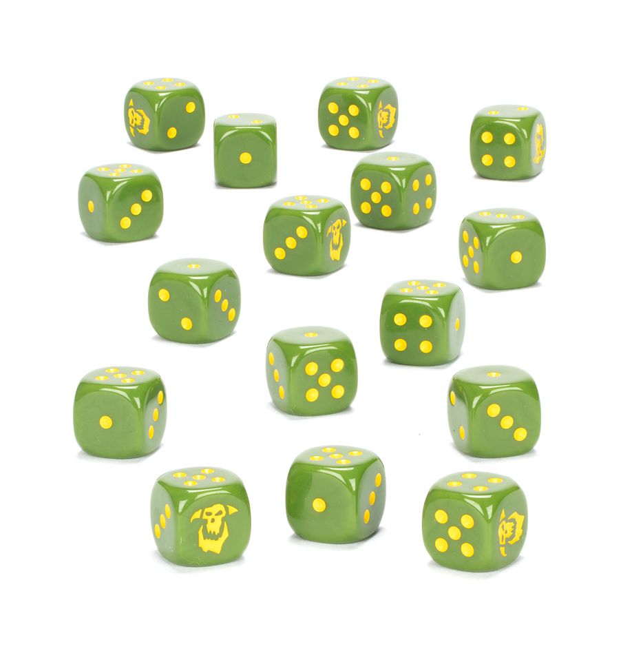 Orruk Warclans: Dice Set - 戰鎚西格瑪時代：獸人戰鬥氏族套骰