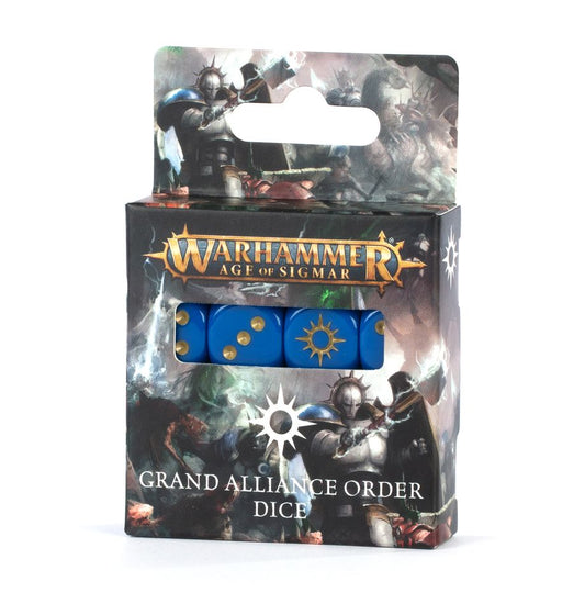 Age of Sigmar: Grand Alliance Order Dice - 戰鎚西格瑪時代：秩序大聯盟套骰