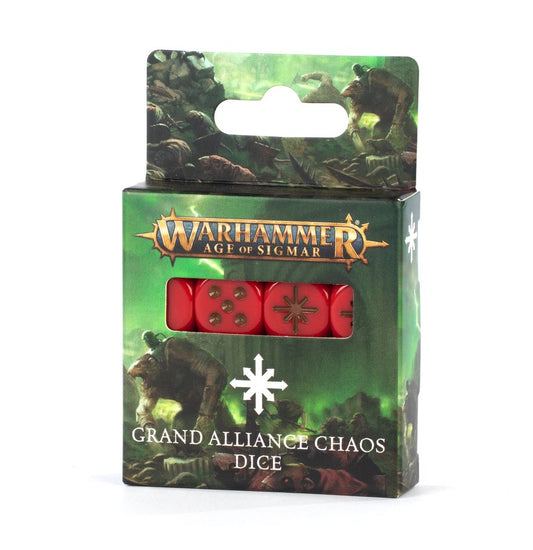 Age of Sigmar: Grand Alliance Chaos Dice - 戰鎚西格瑪時代：混沌大聯盟套骰